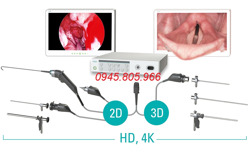 Máy soi tai mũi họng ống mềm Xion NC20